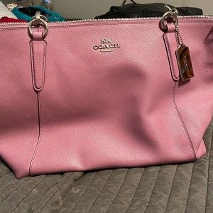 COACH sparkle tote